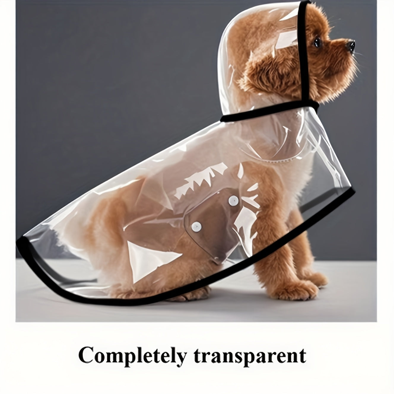Transparent Raincoats for Large Pet Dogs, Golden Retrievers, Labradors, Multi-sided Shepherds, Large Dog Clothes, Pet Clothing, Pet Capes