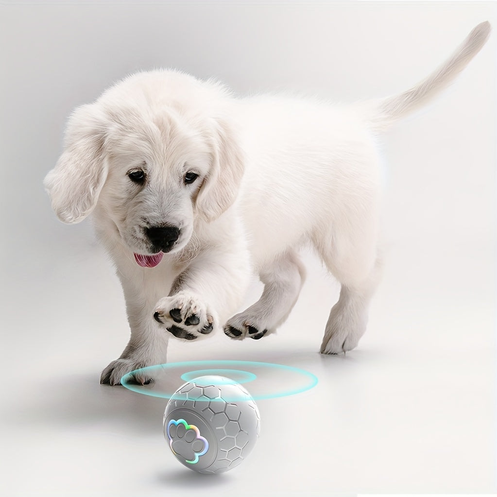 Pet Dog Toy Ball, Bouncy Ball, Smart Mode, Rechargeable Dog Toy Ball
