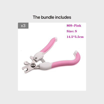 Effortless Pet Grooming: The Labor-Saving Pet Nail Clipper For Dogs & Cats - Stainless Steel Blades - Easy to Use & Safe - For All Dog & Cat Breeds - Perfect Gift for Pet Owners