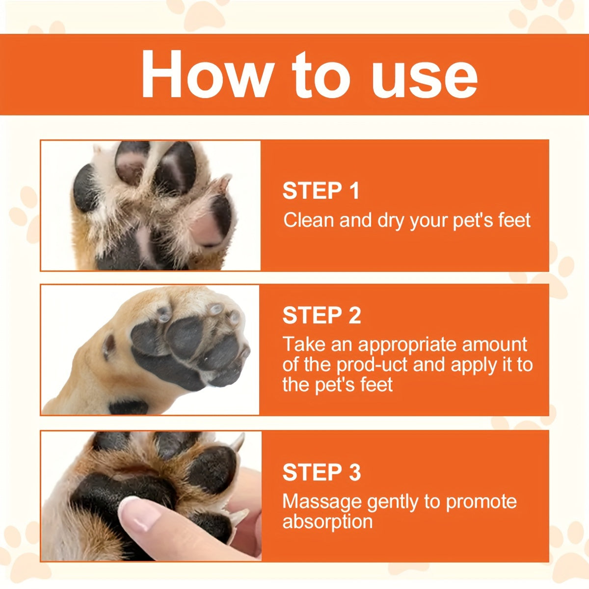 Pet Paw Balm - Soothes and Relieves Dry, Cracked & Damaged Paws - Moisturizer & Protection for Dog Feet & Foot Pads