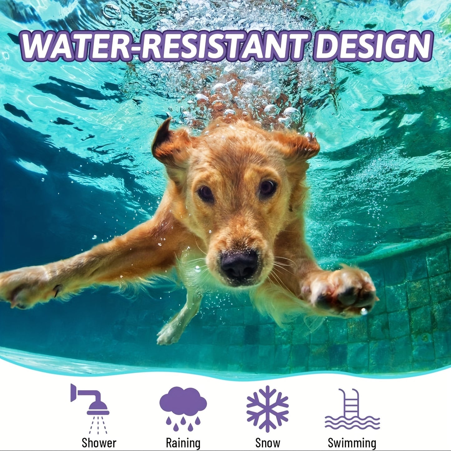 1pc Dog Calming Collar, Adjustable Waterproof Anxiety Relief Anti-Stress Calming Collar With 60 Day Long-lasting Calming Effect