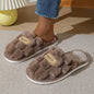 Soft And Cozy Plush Indoor Slippers for Women, Perfect for Autumn And Winter. Comfortable And Warm, Suitable for Various Occasions, Making a Great Gift for Family And Friends.