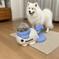 Fish-Shaped Interactive Dog Food Dispenser - Manual Non-Electric Snack Station, Clownfish Pet Feeder for Small to Medium Breeds, No Batteries Needed, Dog Toy