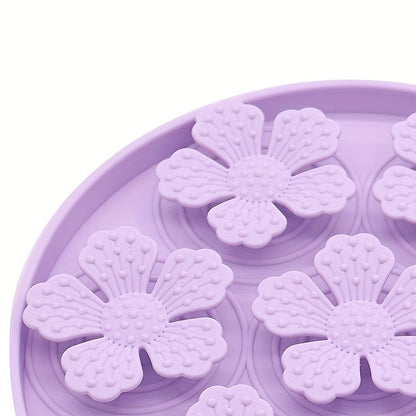 1pc Silicone Pet Slow Feeder Mat Dog Licking Mat With Suction Cups Anti-choking Dog Slow Feeder Placement