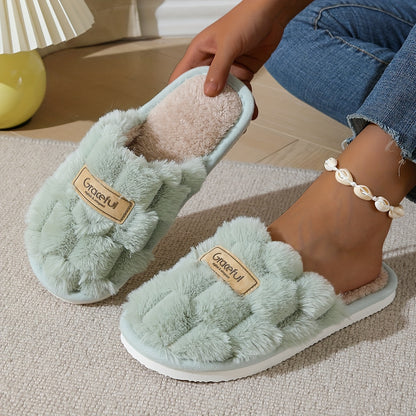 Soft And Cozy Plush Indoor Slippers for Women, Perfect for Autumn And Winter. Comfortable And Warm, Suitable for Various Occasions, Making a Great Gift for Family And Friends.