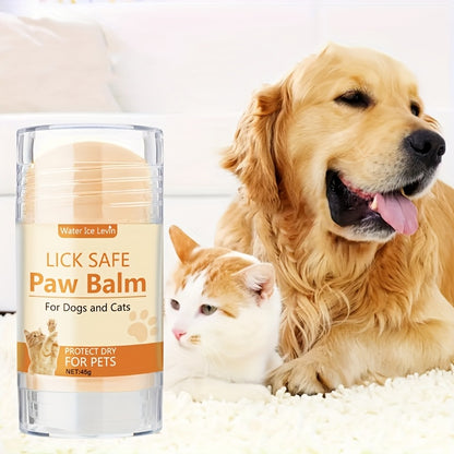 Pet Paw Care Cream with Shea Butter & Coconut Oil, Plant-Based Ingredients, Gentle Hydration for  Paws, 45g