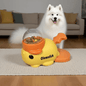 Fish-Shaped Interactive Dog Food Dispenser - Manual Non-Electric Snack Station, Clownfish Pet Feeder for Small to Medium Breeds, No Batteries Needed, Dog Toy