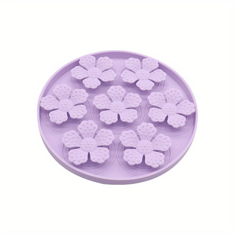 1pc Silicone Pet Slow Feeder Mat Dog Licking Mat With Suction Cups Anti-choking Dog Slow Feeder Placement