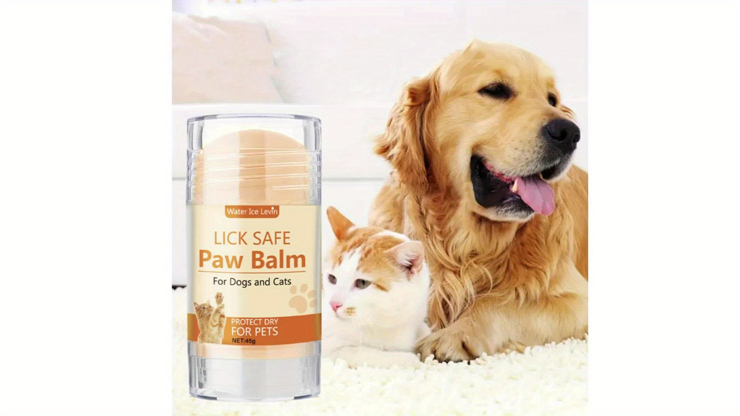 Pet Paw Care Cream with Shea Butter & Coconut Oil, Plant-Based Ingredients, Gentle Hydration for  Paws, 45g