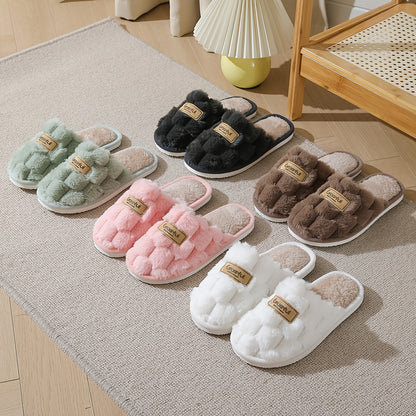 Soft And Cozy Plush Indoor Slippers for Women, Perfect for Autumn And Winter. Comfortable And Warm, Suitable for Various Occasions, Making a Great Gift for Family And Friends.