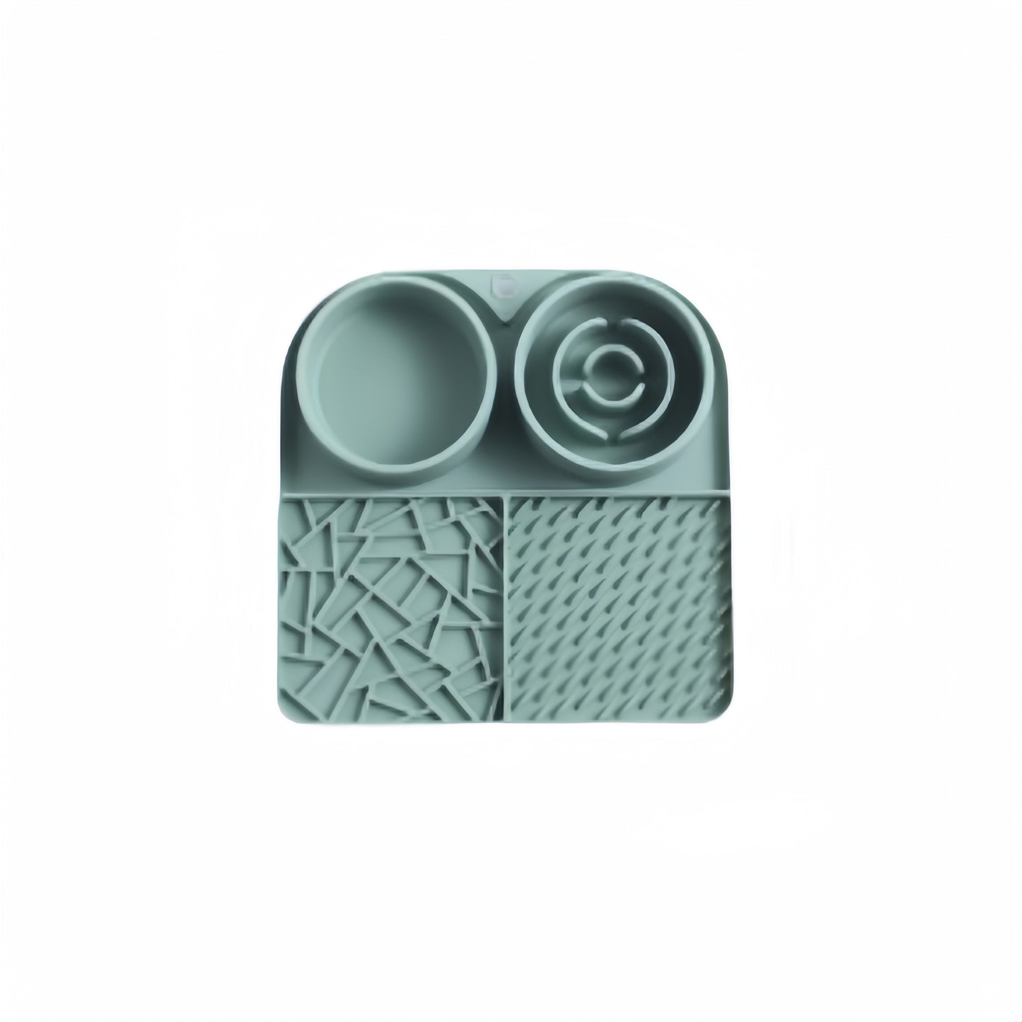 A Silicone Slow Feeder, a Multifunctional Slow Bowl for And Water, Portable Non-Slip Bowls for Cats And Dogs