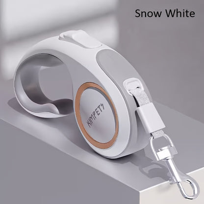 360° Tangle-Free Superior Appearance Retractable Dog Leash, One Key Lock/unlock Dog Chain, C-shaped Handle Ergonomic Design Dog Rope, 16ft pet dog leash