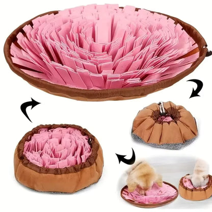 Snuff Flower Snuffle Mat 🌸 | Premium Slow Feeder & Nosework Enrichment for Dogsmat