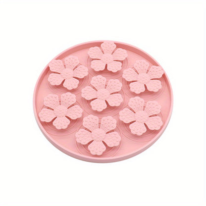 1pc Silicone Pet Slow Feeder Mat Dog Licking Mat With Suction Cups Anti-choking Dog Slow Feeder Placement