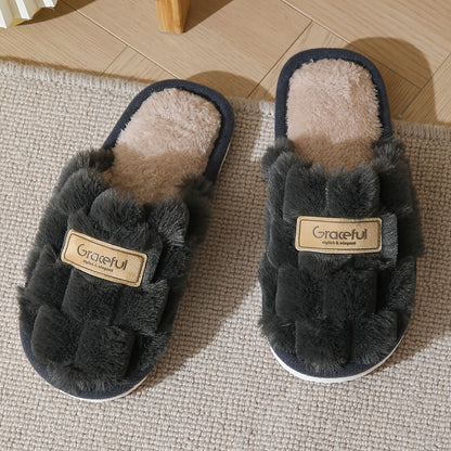 Soft And Cozy Plush Indoor Slippers for Women, Perfect for Autumn And Winter. Comfortable And Warm, Suitable for Various Occasions, Making a Great Gift for Family And Friends.