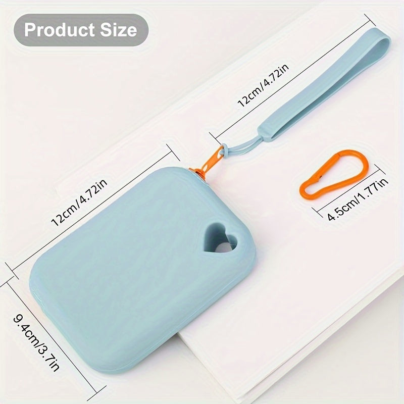 1pc Silicone Dog Treat Bag Pet Snack Bag Travel Portable Training Bag Pet Walking Bag