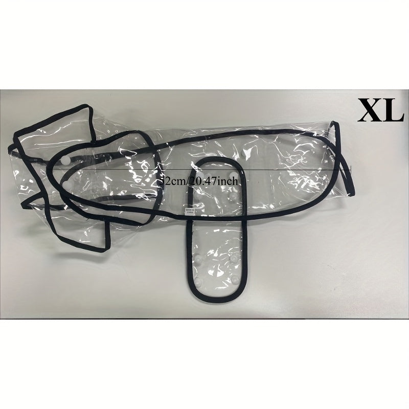 Transparent Raincoats for Large Pet Dogs, Golden Retrievers, Labradors, Multi-sided Shepherds, Large Dog Clothes, Pet Clothing, Pet Capes