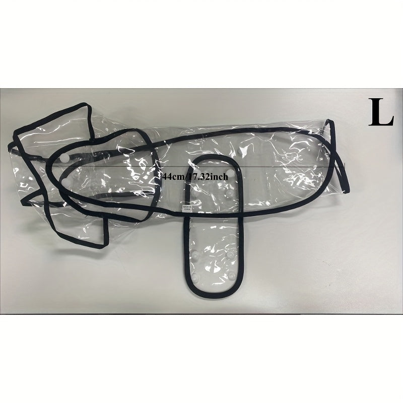Transparent Raincoats for Large Pet Dogs, Golden Retrievers, Labradors, Multi-sided Shepherds, Large Dog Clothes, Pet Clothing, Pet Capes