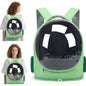 Pet Backpack for Cats, Featuring a Transparent Space Capsule Design, Safety Hook, And Breathable Material. Ideal for Small Dogs And for cats, Perfect for Travel, Hiking, Walking, And Camping. A Must-Have Accessory for Cat Own