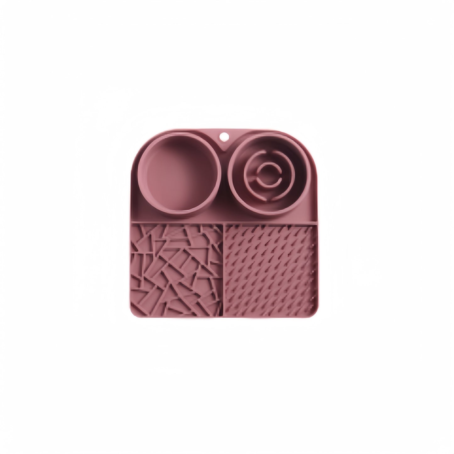 A Silicone Slow Feeder, a Multifunctional Slow Bowl for And Water, Portable Non-Slip Bowls for Cats And Dogs
